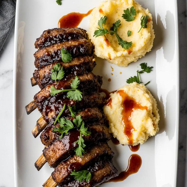 Beef Back Ribs PDF | Easy BBQ Oven Dinner | Comfort Main Course Recipe ...