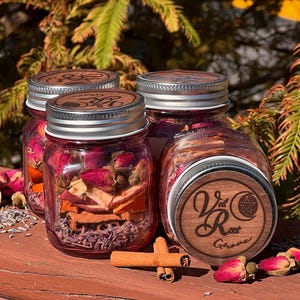 Love Attraction Simmer Pot | Botanical Ritual Blend | Romance & Connection | Witchy Gift