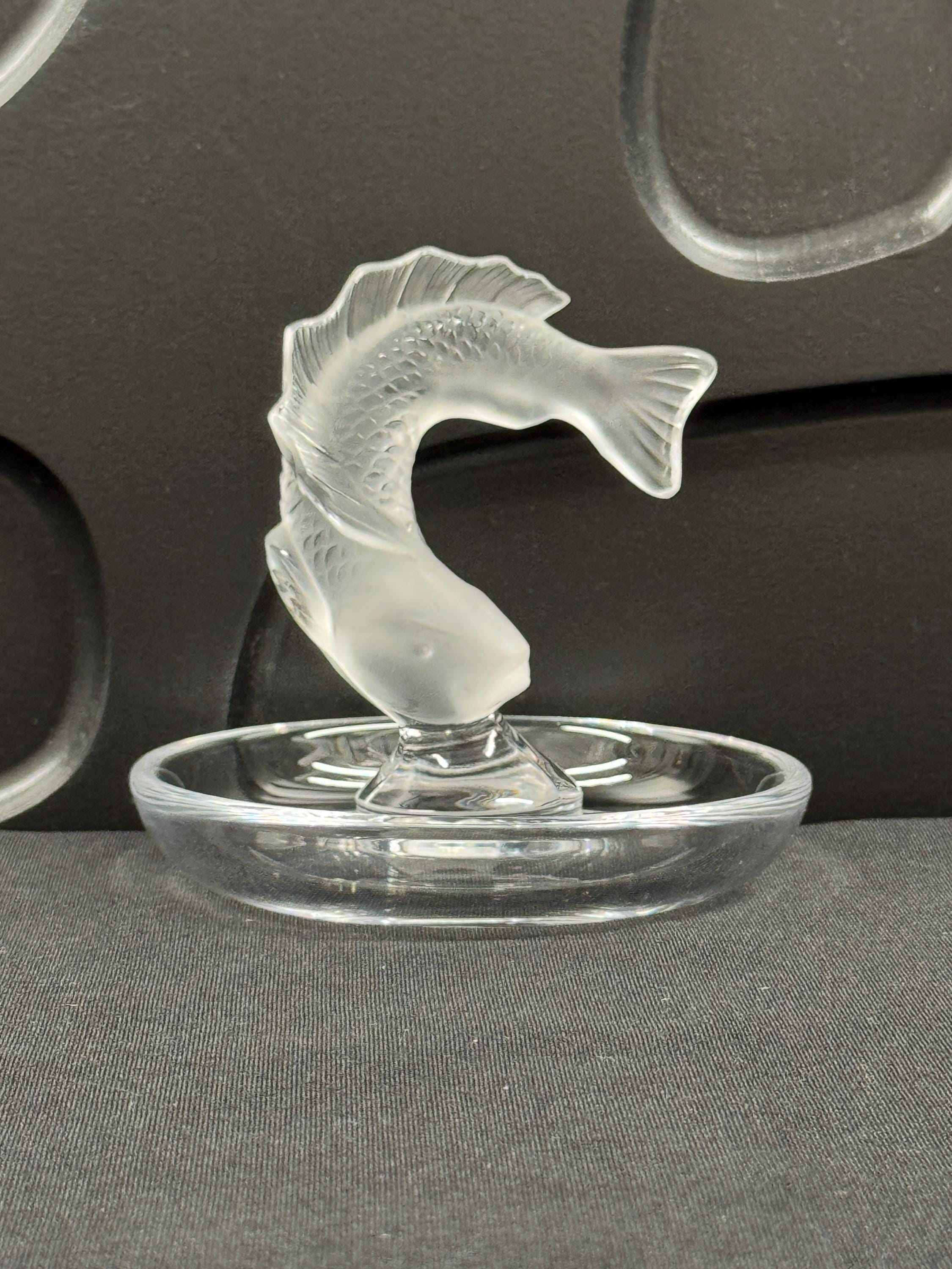 【美品】LALIQUE クリスタル 魚の彫刻 美品】LALIQUE クリスタル 魚の彫刻 Fish Sculpture – Lalique North