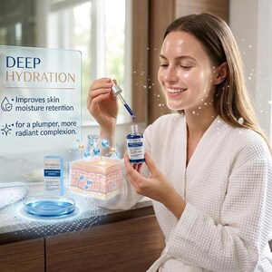 Koperpeptideserum voor rimpels, verstevigende hydratatie, collageenstimulerende huidverzorging afbeelding 7