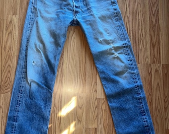 Y2K 2000s Grunge Acid Wash Front and Back Faded Jeans Sz S/M - Etsy