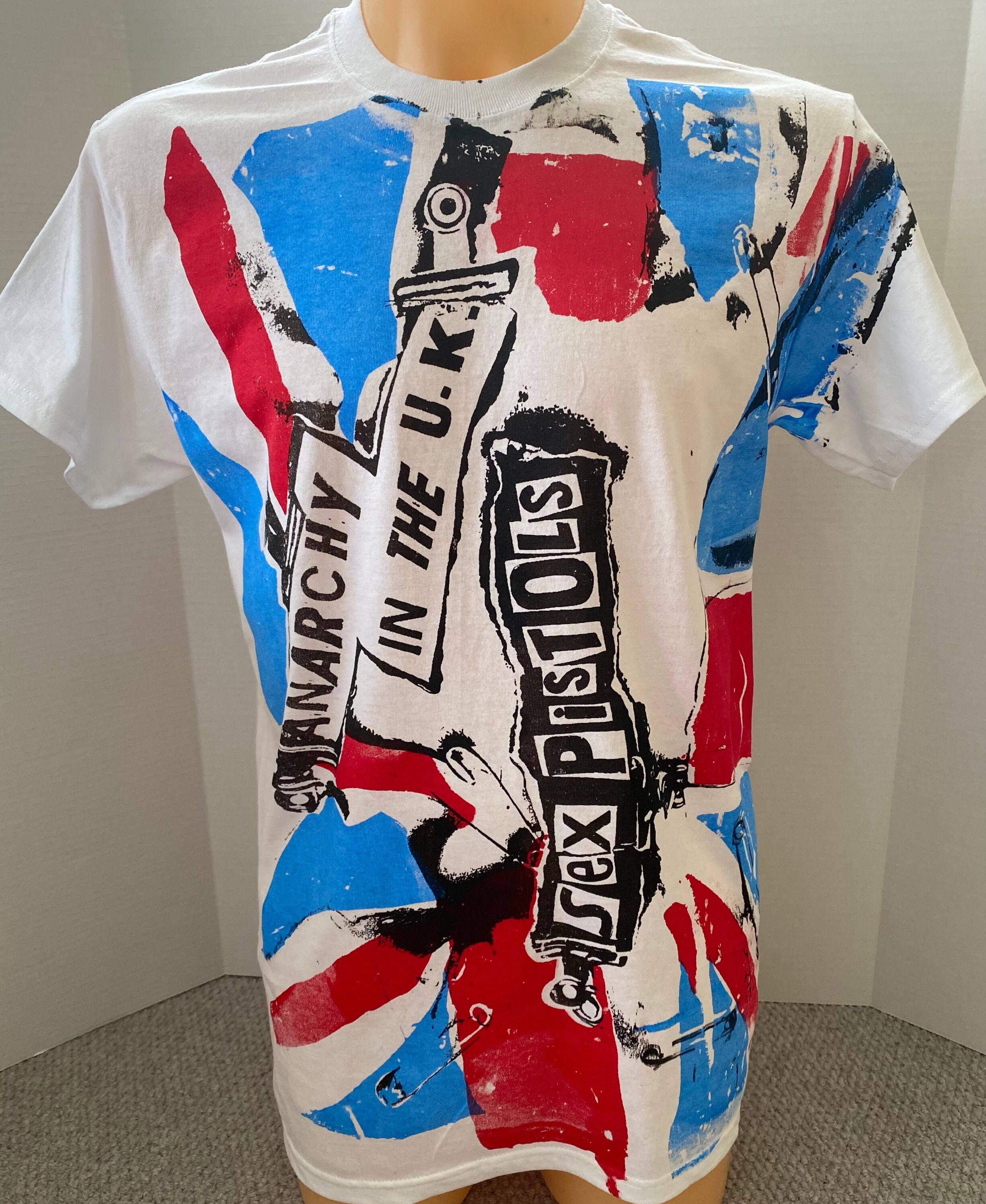 Anarchy in the uk t shirt Clearance