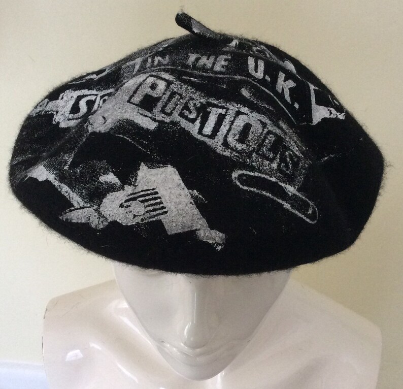 Punk BERET sex Pistols Anarchy in the 