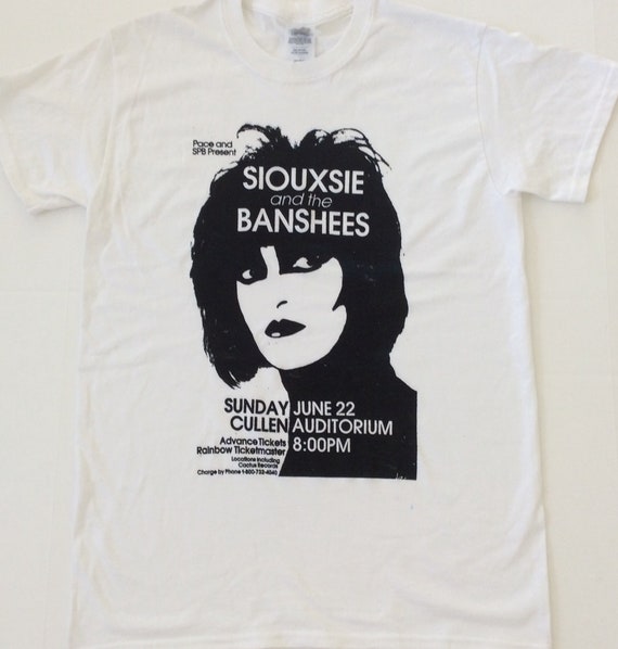 siouxsie and the banshees t shirt