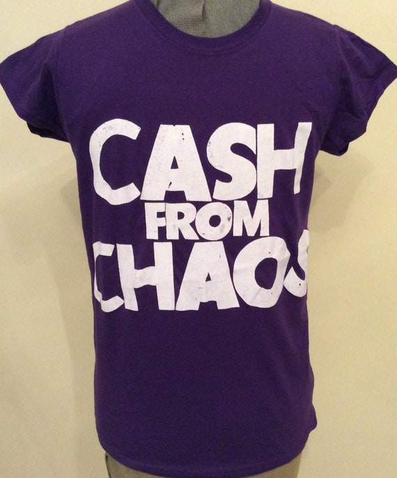 Punk Tshirt Cash from Chaos Seditionaries McLaren PuNk | Etsy