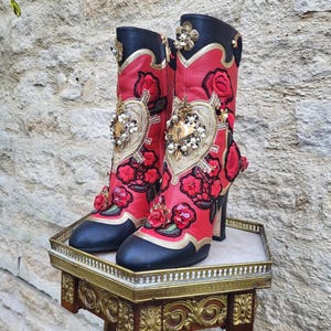 Vintage Dolce and Gabbana Boots - Etsy