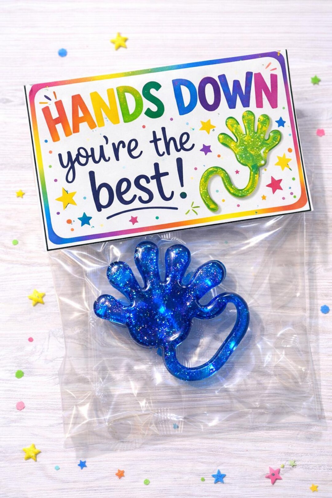 Sticky Hand Splat Toy | Classroom Treat, Party Favor, End of Term Gift ...