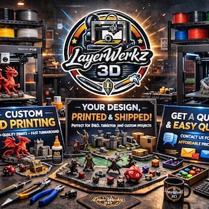 Custom 3D Printing Service | STL File Printing on Bambu Lab