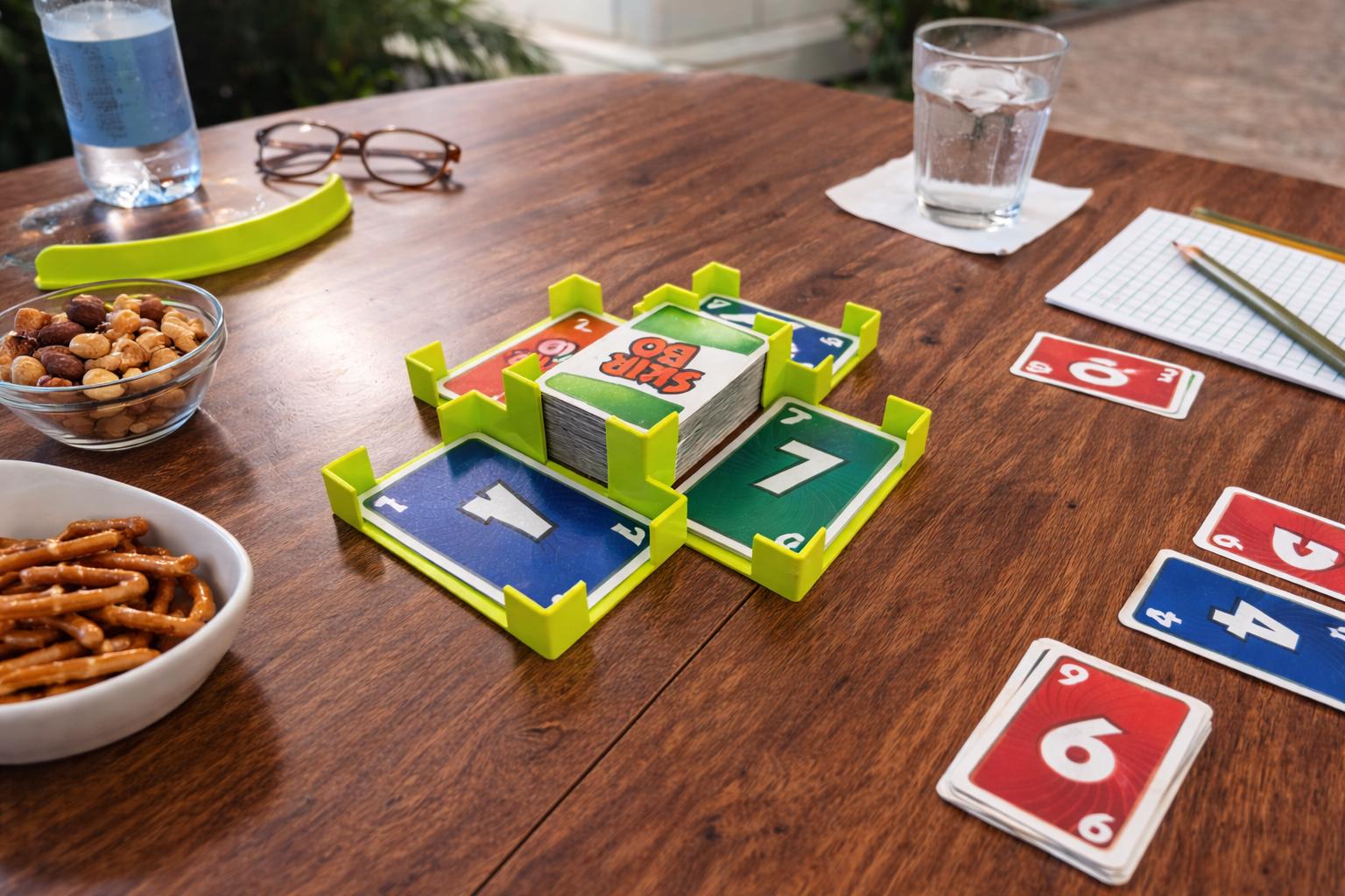 Skip-Bo Organizer Tray Card Game Holder Accessory
