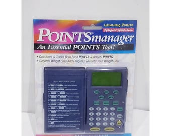 Vintage 2000 Weight Watchers Winning Points Manager Calculator