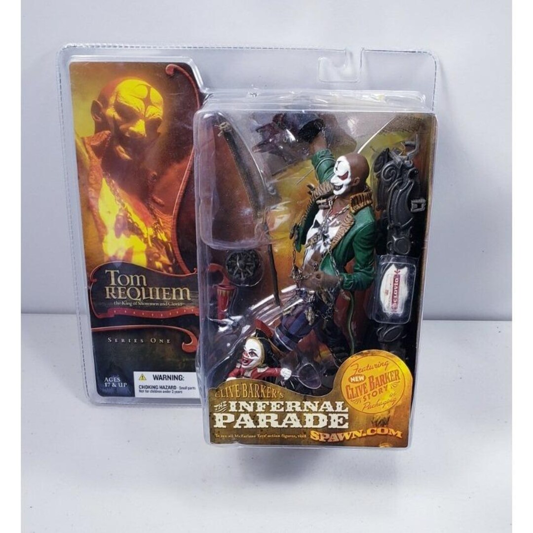 Mcfarlane Toys Clive Barker's the Infernal Parade Tom Requiem Action ...