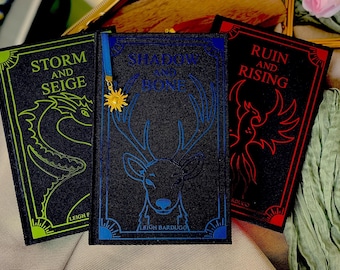 Handcrafted Shadow and Bone Trilogy Rebind