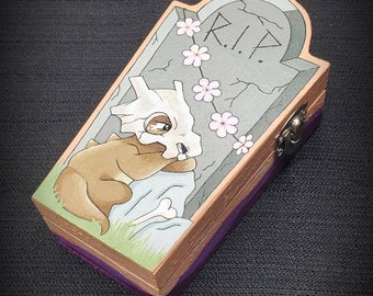 Cubone Pokemon Coffin Box