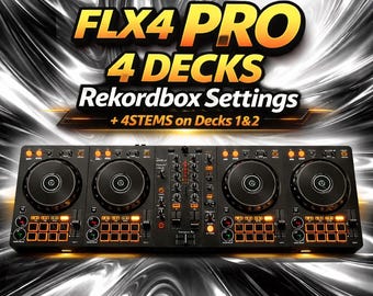 4 Deck Mode for FLX4 | Rekordbox Settings