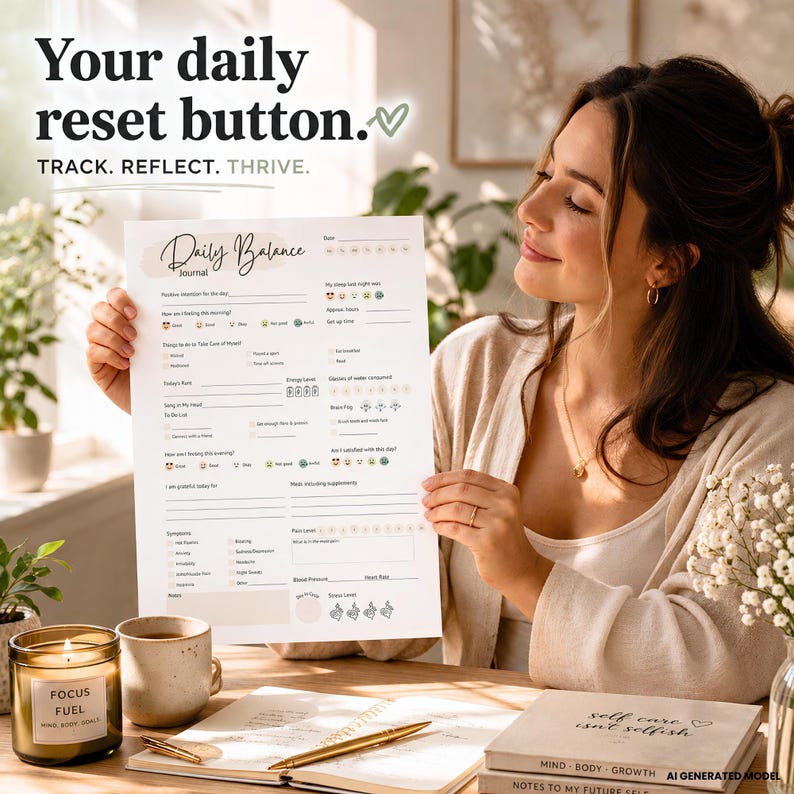 menopause Symptom Tracker Hormone Tracking Health Diary Brain Fog Sleep Monitor Menopause Symptoms Pain Daily Journal Printable Template