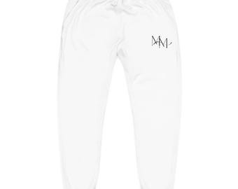 Initials Embroidered Sweatpants | Fleece Joggers