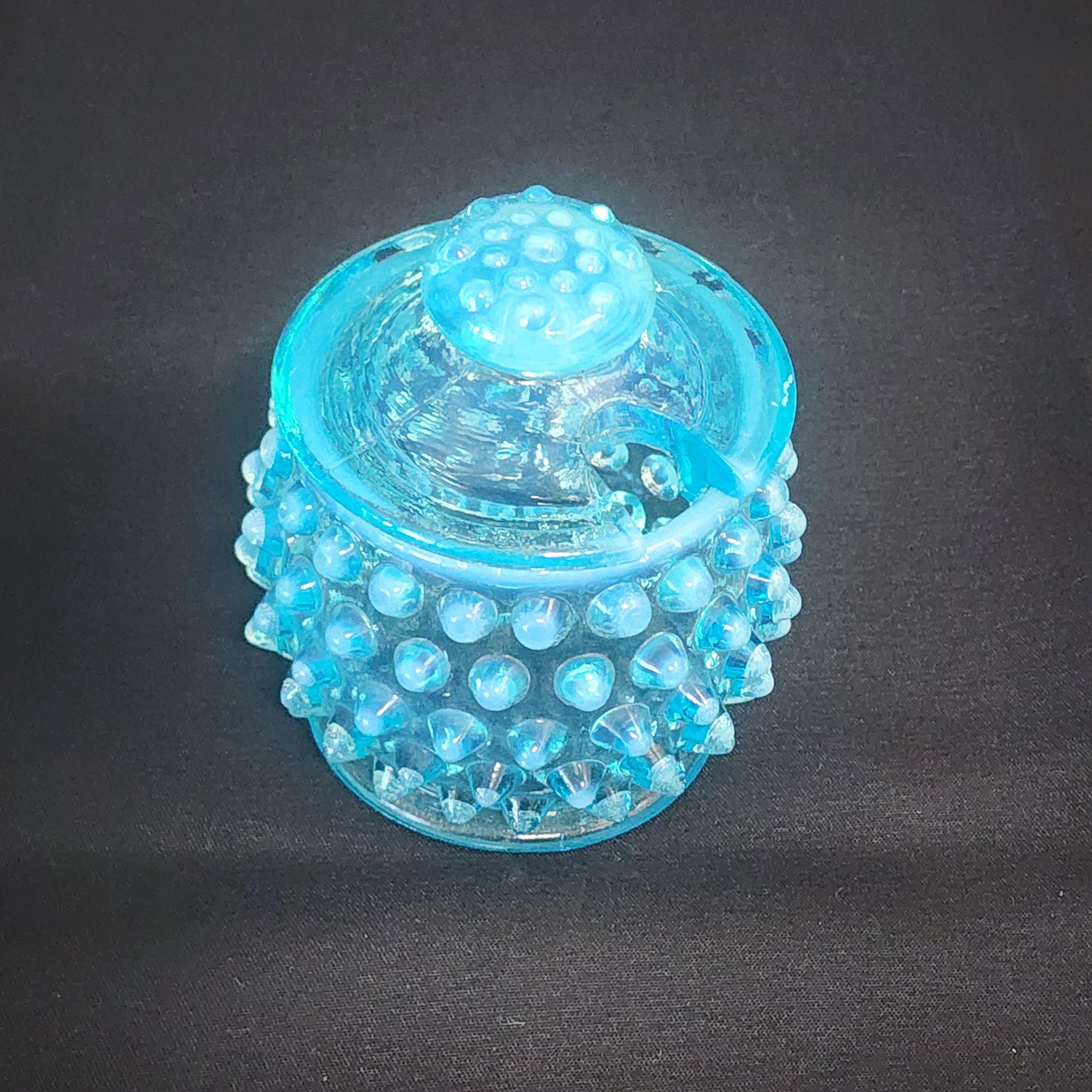 Fenton Blue Opalescent - Etsy