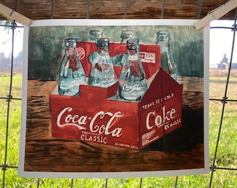 Coca Cola Watercolor