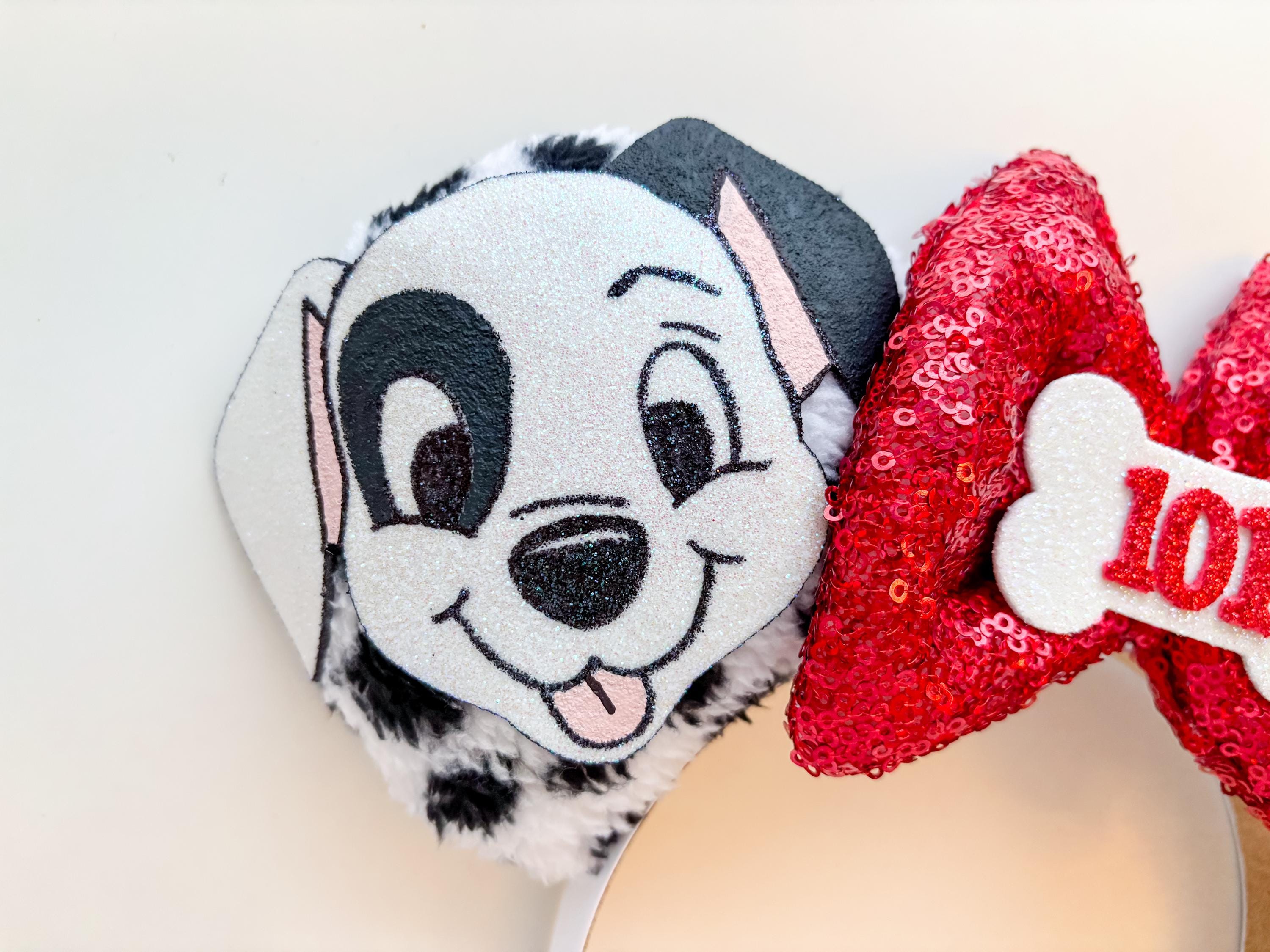 101 Dalmatians Inspired Mouse Ears Mickey Ears Headband  display picture 2