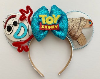 Toy Story Forky Inspired Mouse Ears Mickey Ears Headband | PREORDER Ships in 10 business days