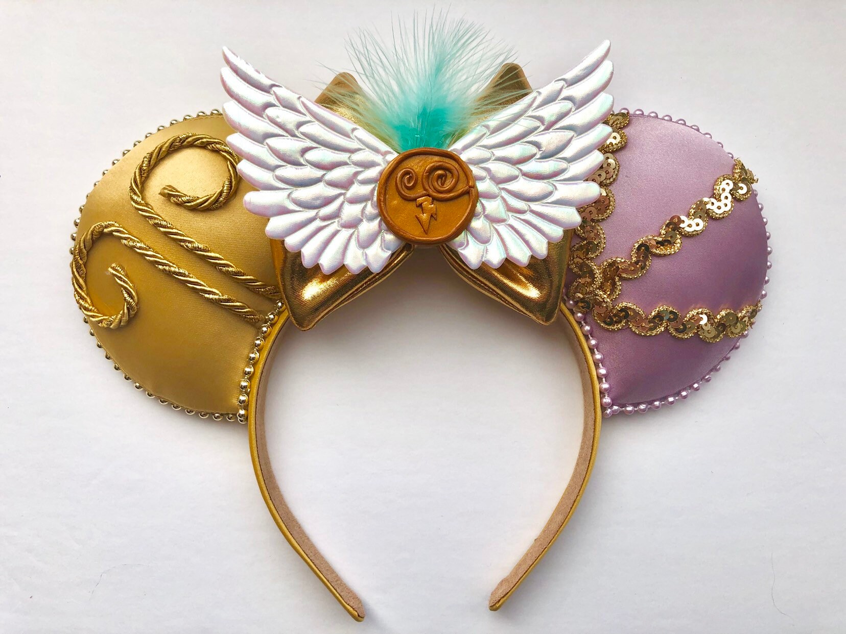 Hercules and Megara Inspired Mickey Ears — craftyOlivia