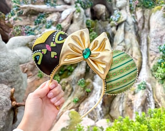 Frozen Elsa and Anna Inspired Mouse Mickey Ears Headband | PREORDER Ships in 10 business days