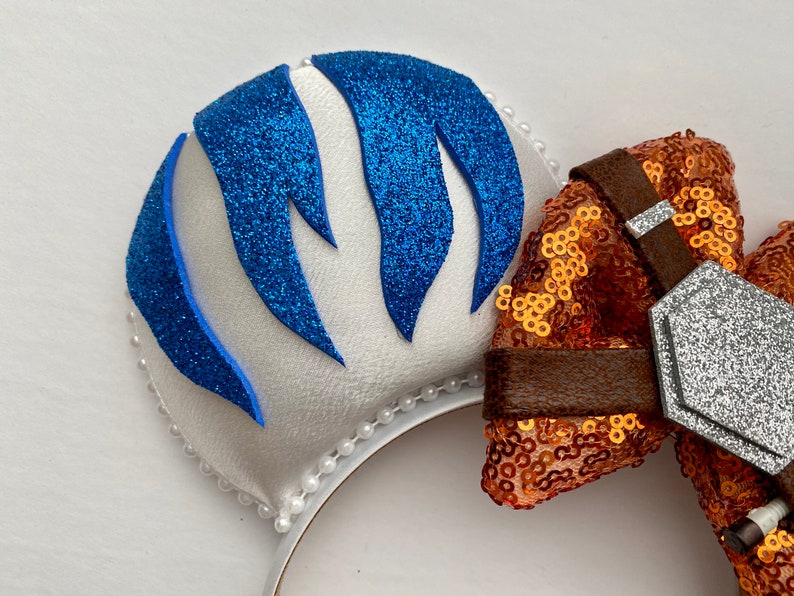 Disney Star Wars Ahsoka Tano Inspired Mickey Ears Etsy