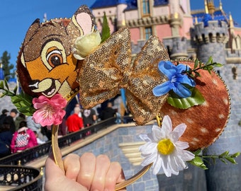 Bambi Inspired Mouse Ears Mickey Ears Headband