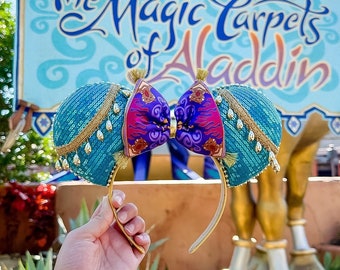 Aladdin Princess Jasmine Inspired Mouse Mickey Ears