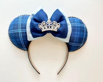 The Princess Diaries Princess Mia Thermopolis Inspired Mouse Ears Mickey Ears | PREORDER Ships in 10 business days