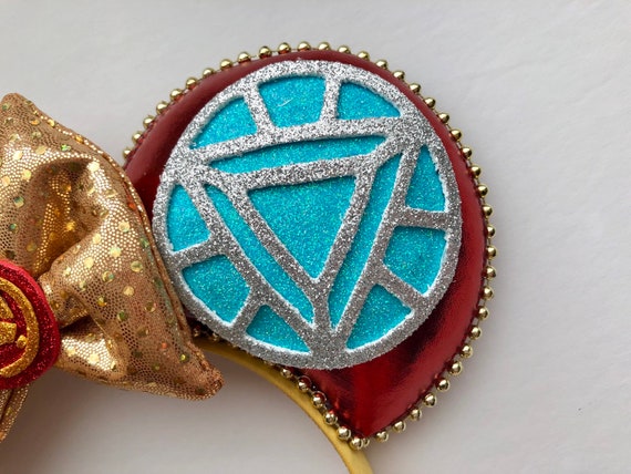 Avengers theme Mickey Ears 12 Best Avengers Inspired Mouse Ears on etsy - Kiss My Tulle main image 3