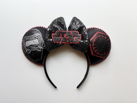 Star Wars Kylo Ren Inspired Mouse Ears Mickey Ears Headband  display picture 3