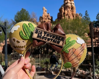 Big Thunder Mountain Ears Big Thunder Mountain Railroad Mouse Ears, Frontierland Ears  main image 2