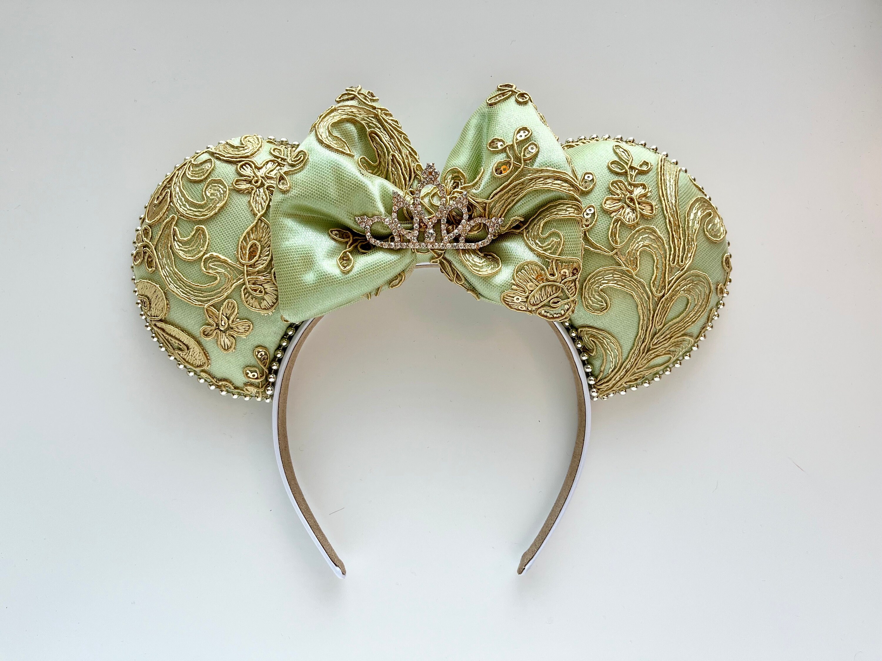 Princess and the Frog Tiana and Naveen Inspired Embroidered 