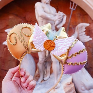 Hercules and Megara Inspired Mouse Ears Mickey Ears Headband| Ships in 10-12 business days