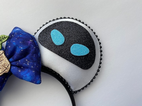 WALL-EとEVE ミッキー耳オーナメント 限定品 Wall E and Eve Mickey ears headband – Littlest Bow Shoppe