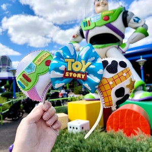 Toy Story Buzz Lightyear and Woody Inspired Mouse Ears Mickey Ears Headband