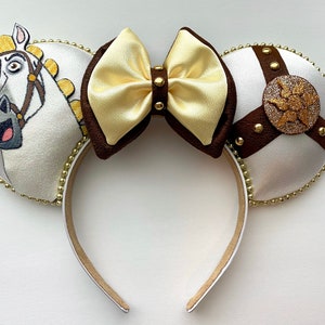 Tangled Rapunzel Maximus Inspired Mouse Ears Mickey Ears Headband| Ships in 10-12 business days
