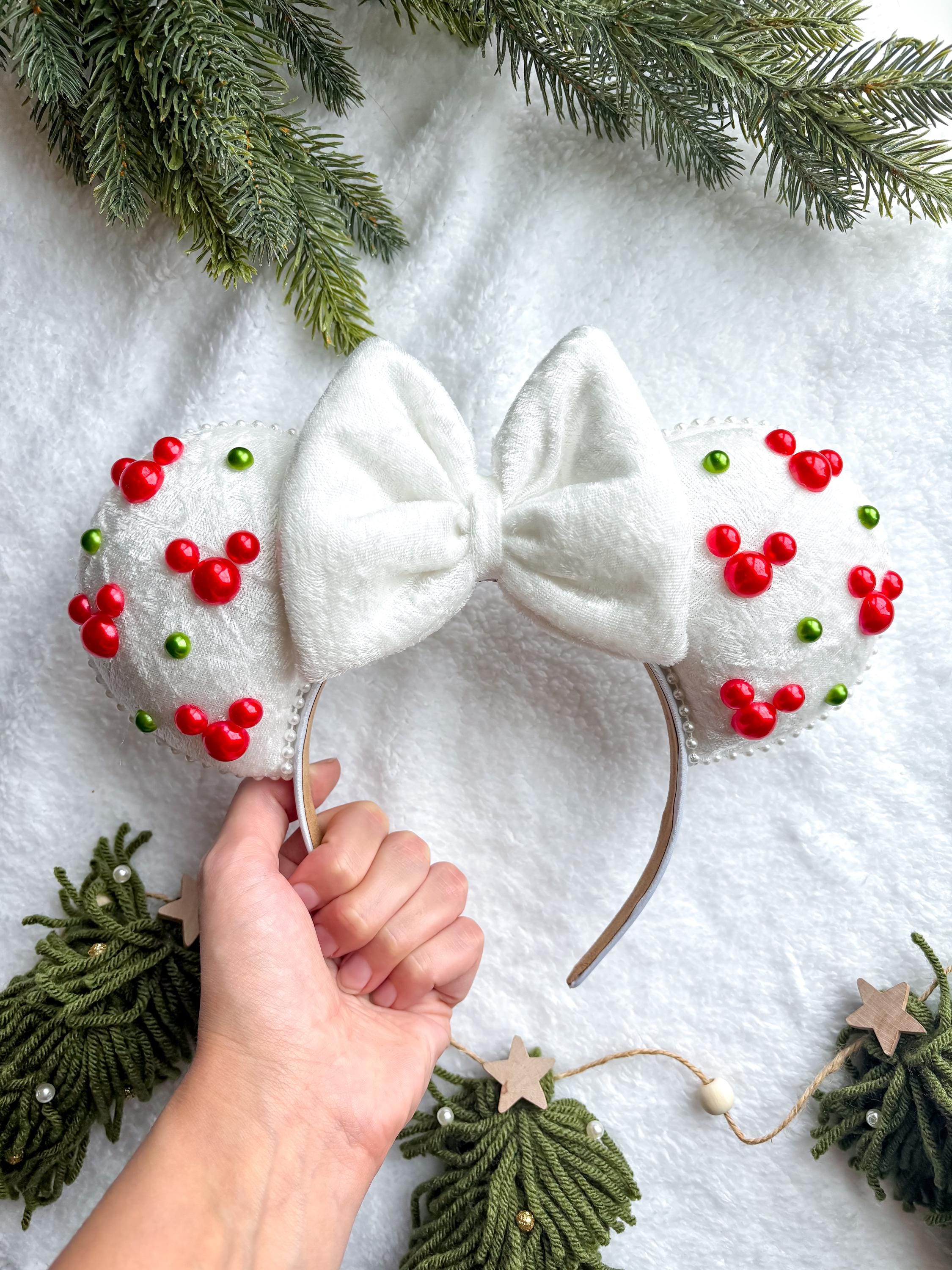 Handmade Christmas Mickey Ears Disney DIY Christmas Mouse Ears - YouTube main image 2