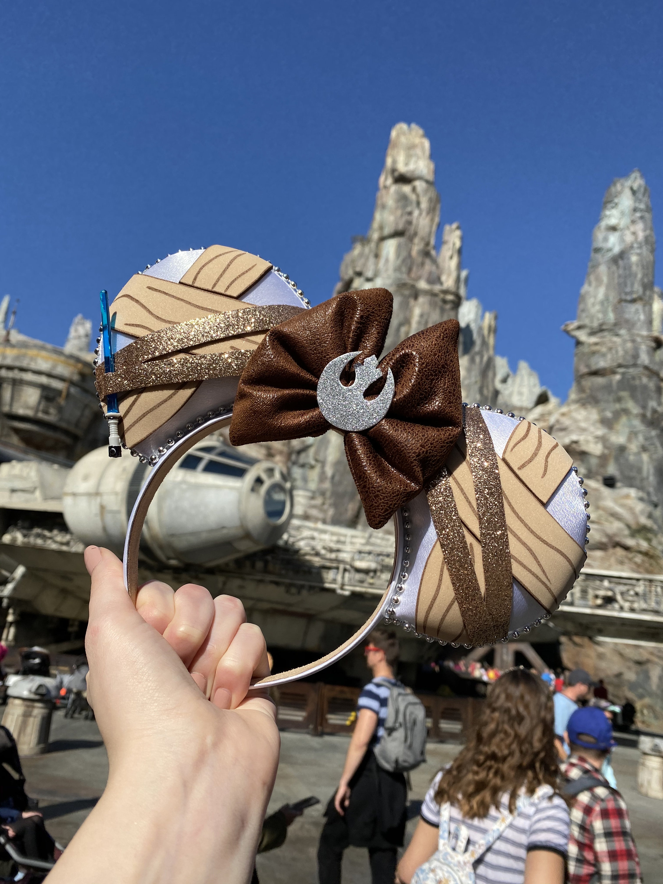 Disney Star Wars Rey Inspired Mouse Ears Mickey Ears 