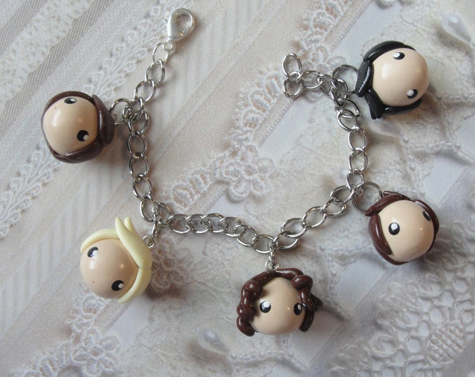 Clay One Direction Charm Bracelet Etsy
