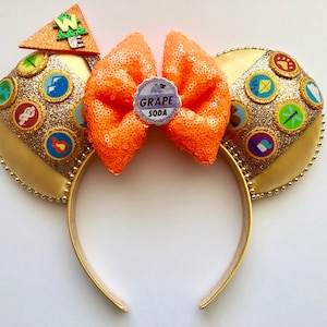 Up Russell Inspired Mouse Ears Mickey Ears Headband| Ships in 10-12 business days