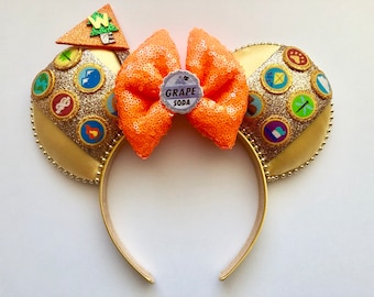 Up Russell Inspired Mouse Ears Mickey Ears Headband