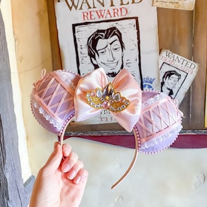 Tangled Rapunzel Inspired Mouse Ears Mickey Ears Headband| Ships in 10-12 business days