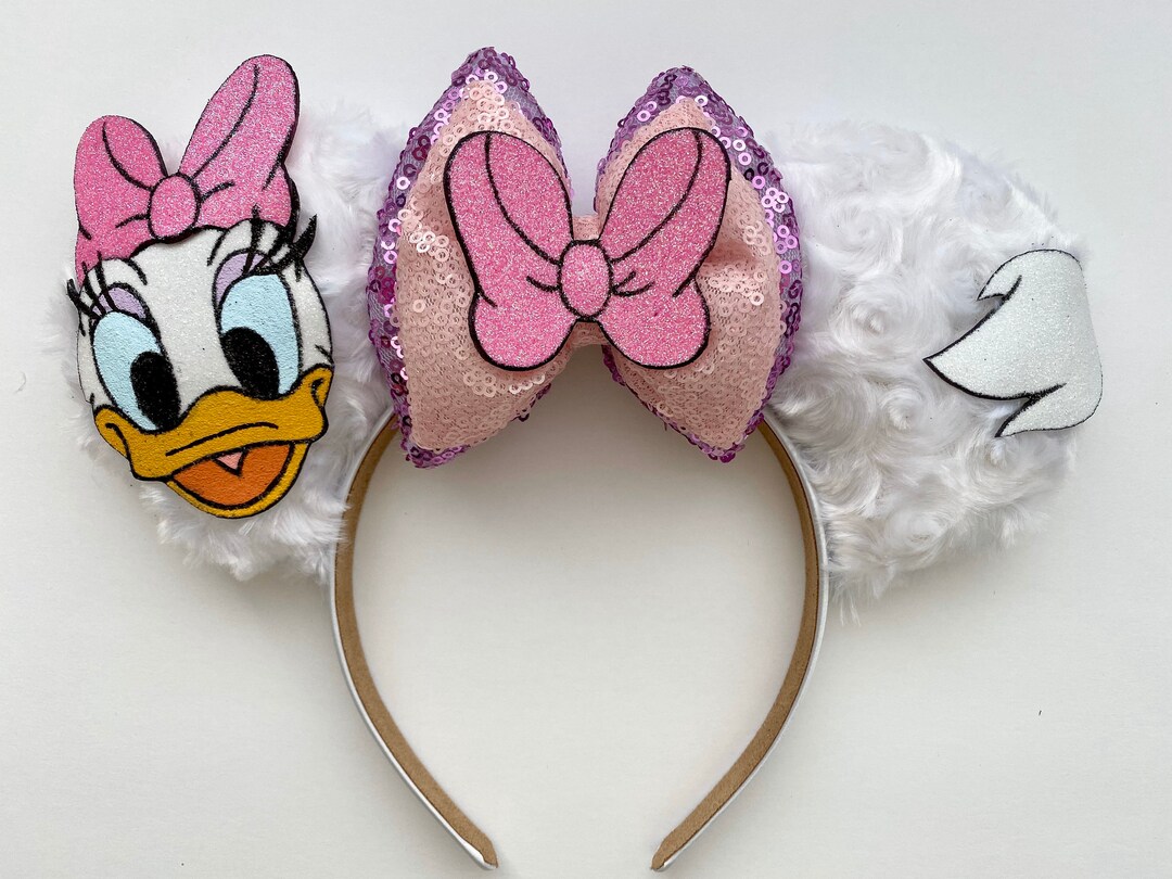 Daisy Duck Inspired Mouse Ears Mickey Ears Headband Etsy