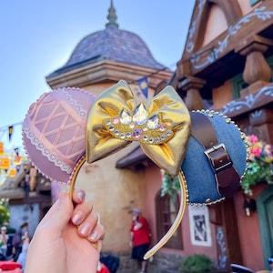 Tangled Flynn Rider Rapunzel Inspired Mouse Ears Headband