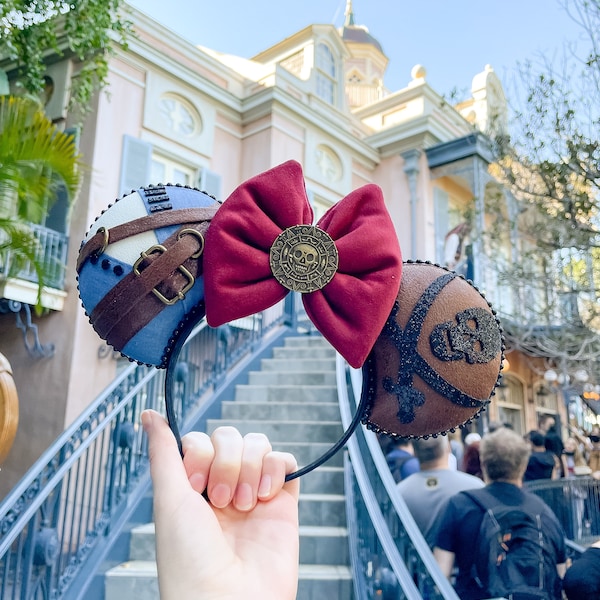 Pirates of the Caribbean Inspired Mouse Ears Mickey Ears