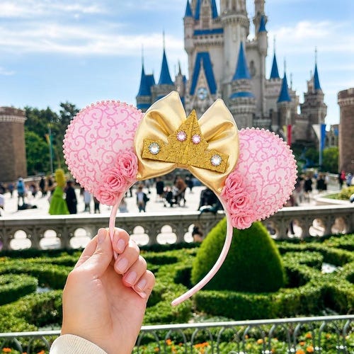 Sleeping Beauty Aurora Inspired Mouse Ears Headband Mickey  display picture 1