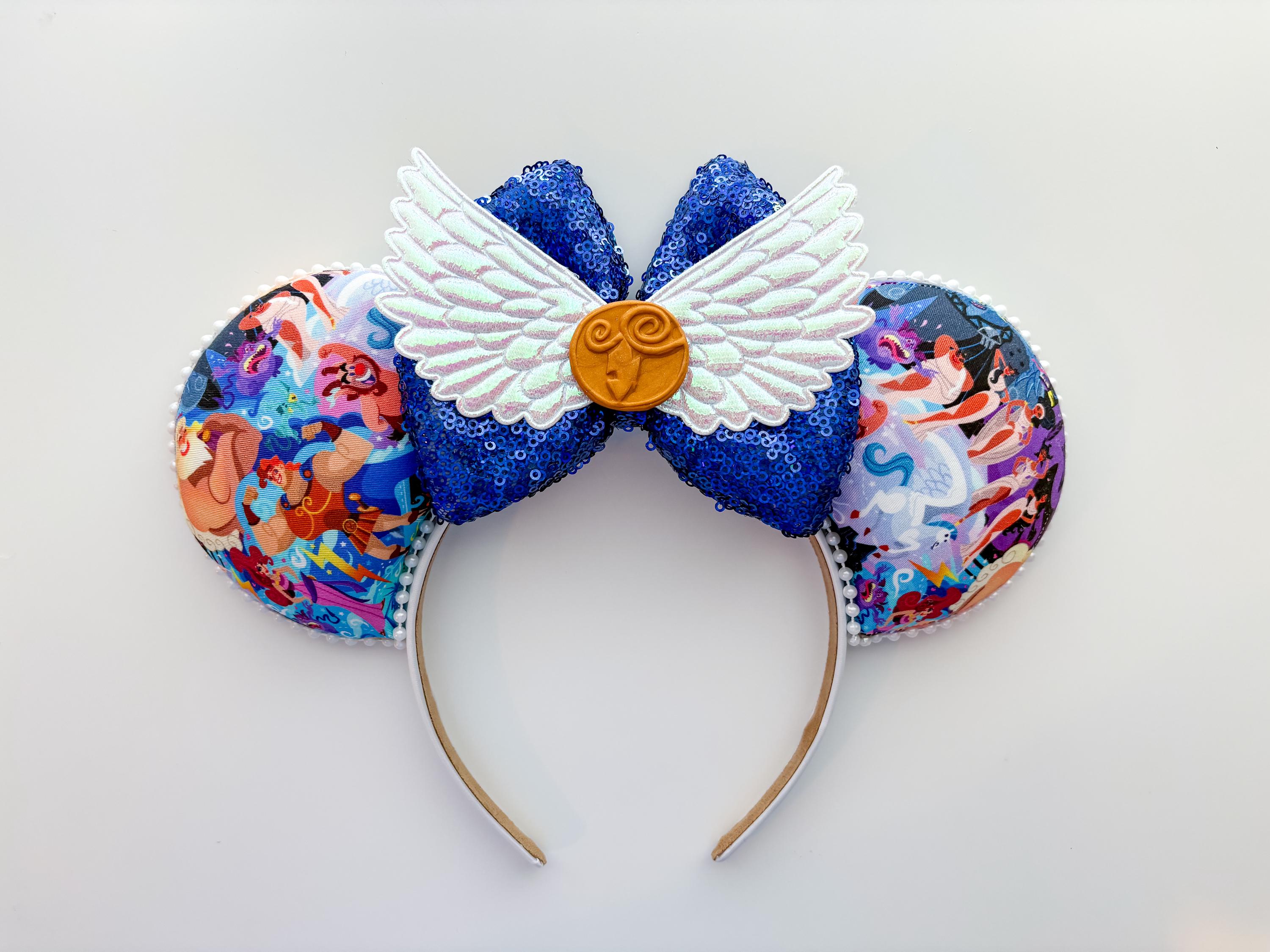 ARIA RFTE-MM Disneyコラボ ミッキーマウス　エレアコ Hercules and Megara Inspired Mouse Ears Mickey Ears Headband