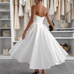 beautifully modest homecoming dresses Modest High Neckline Short Sleeve Dusty Blue Long Evening Prom Dresses   SposaDresses